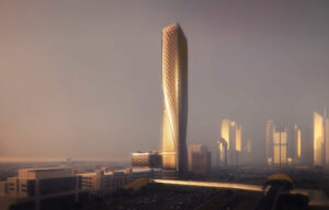 Al Wasl Business Tower: A Skyscraper with a Unique Design in Dubai